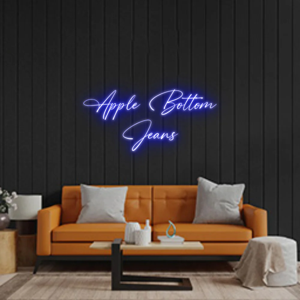 Custom Neon: Apple Bottom...