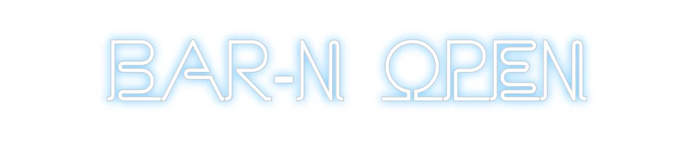 Custom Neon: Bar-n Open - Image 2