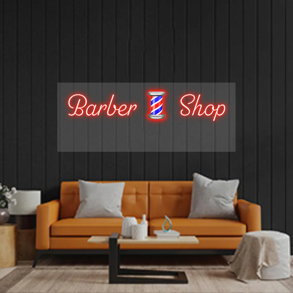 Custom Neon: Barber 💈 Sho...