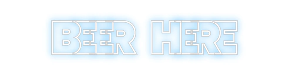 Custom Neon: beer here - Image 2