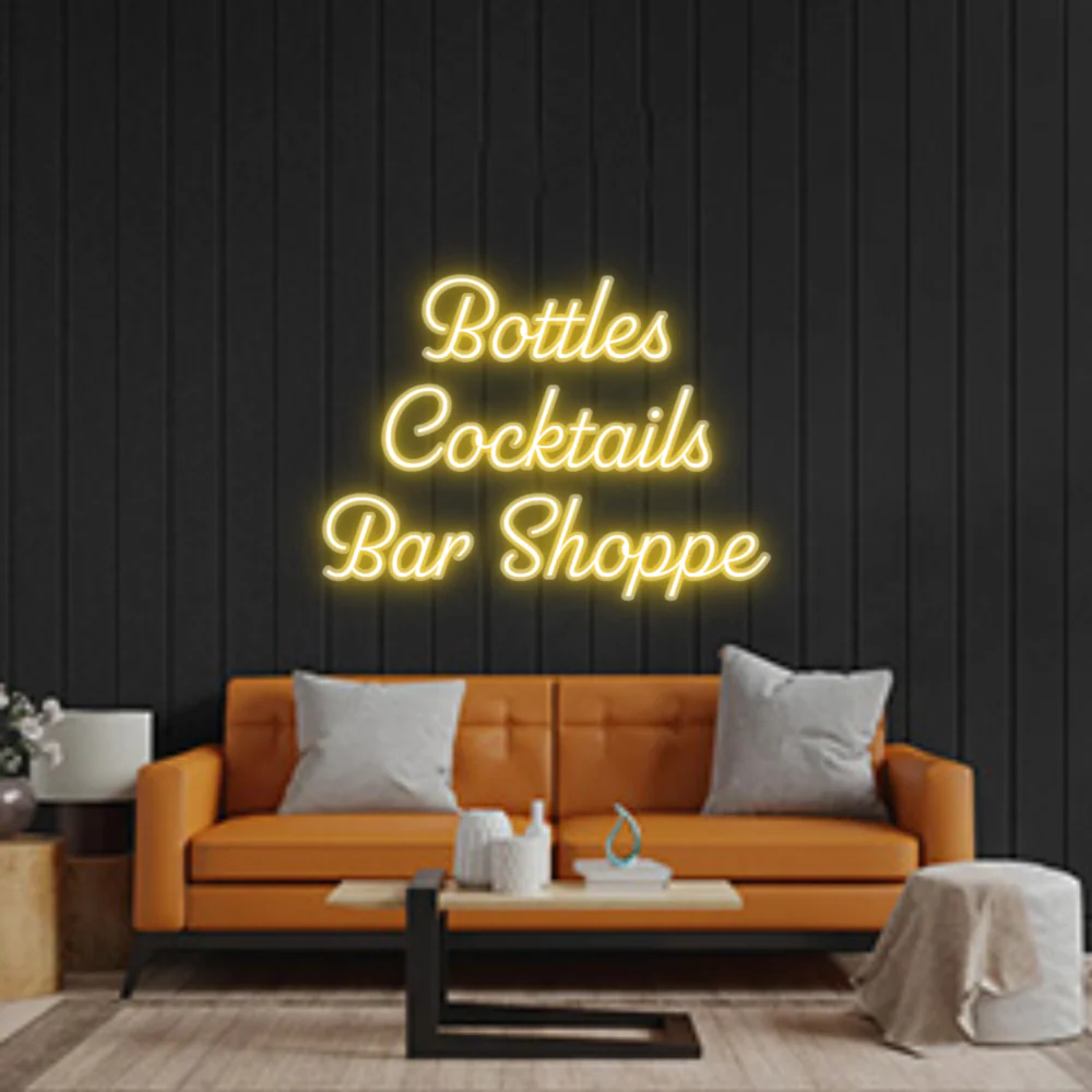 Custom Neon: Bottles
Cock...