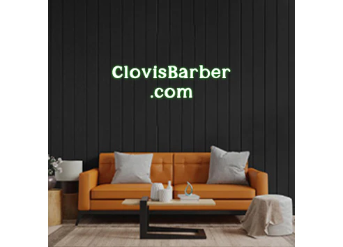 Custom Neon: ClovisBarber...
