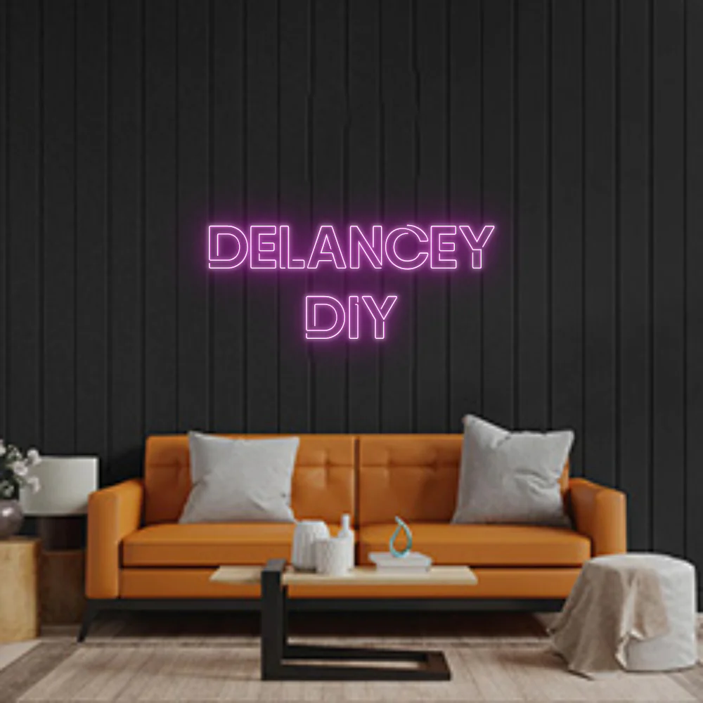 Custom Neon: DeLancey
DIY