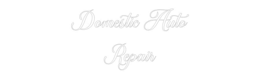 Custom Neon: Domestic Auto... - Image 2