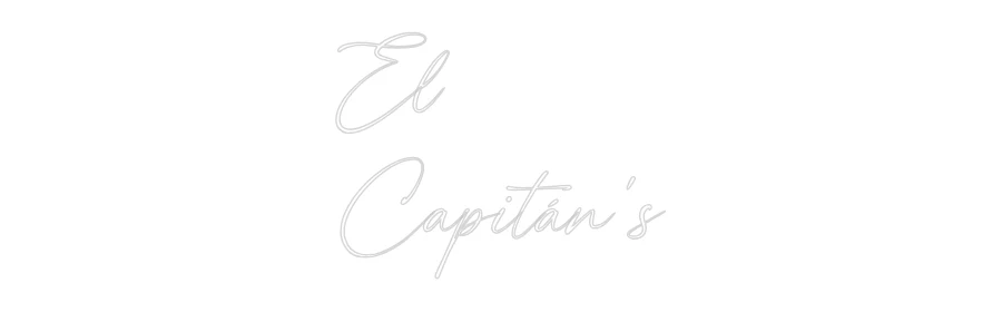 Custom Neon: El
Capitán’s - Image 2