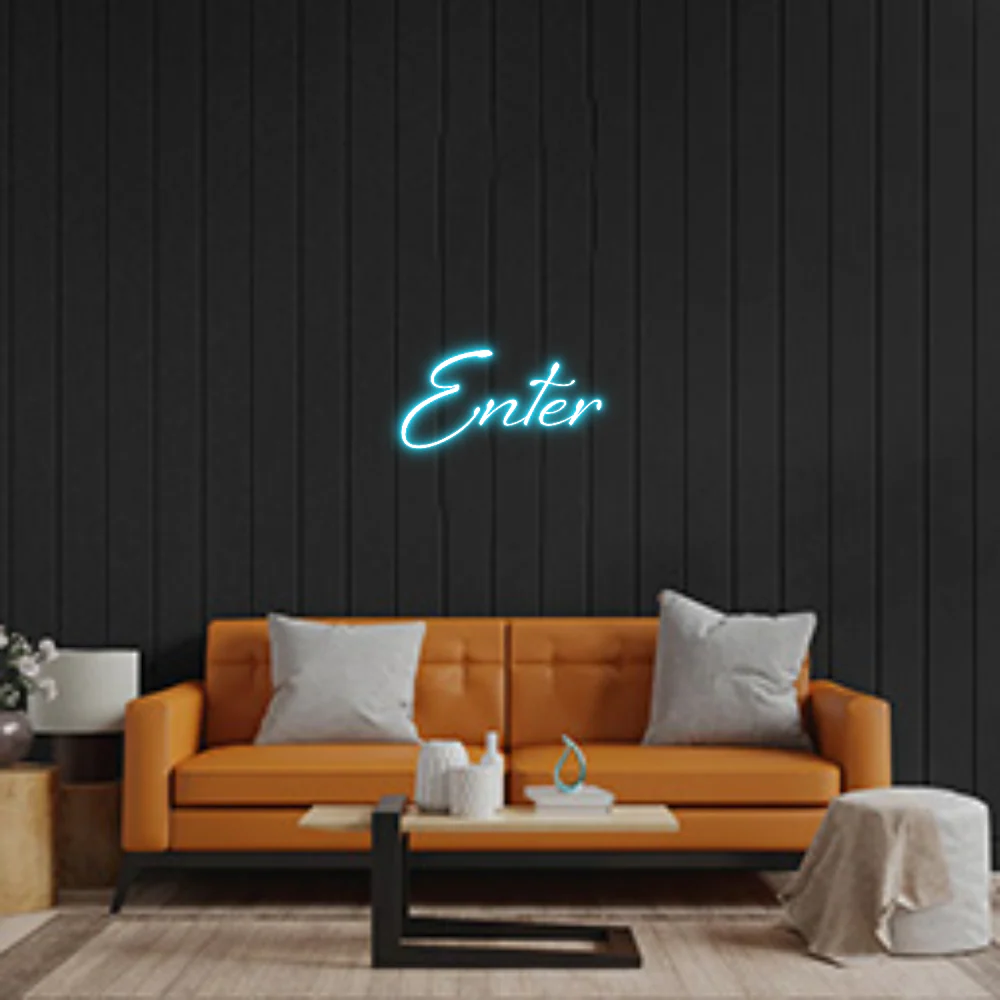 Custom Neon: Enter