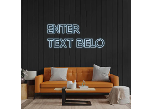 Custom Neon: Enter
Text B...