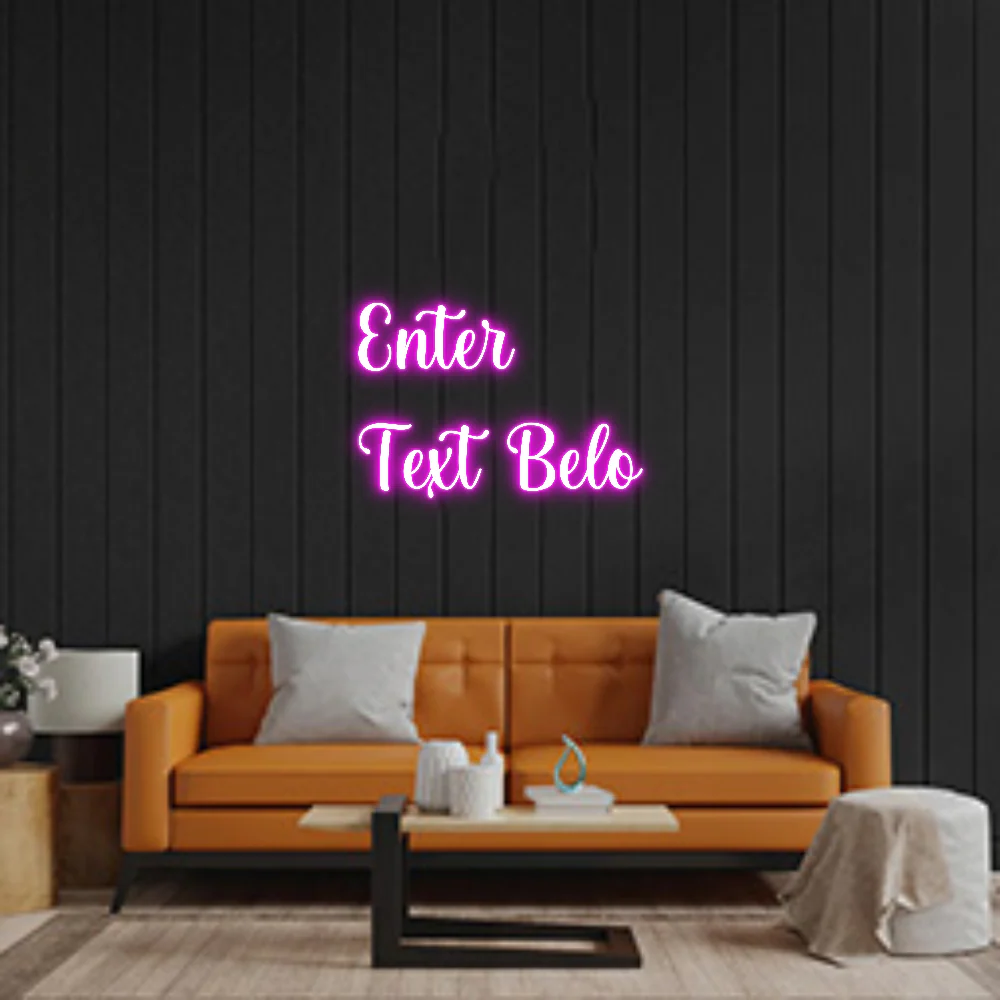 Custom Neon: Enter
Text B...