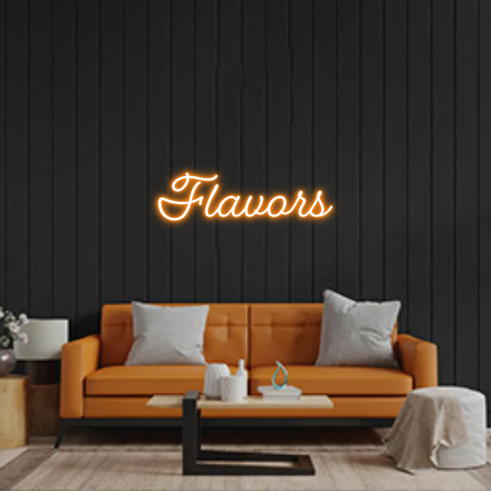 Custom Neon:  Flavors