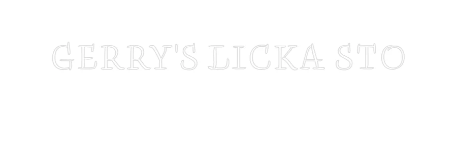 Custom Neon: GERRY'S LICKA... - Image 2
