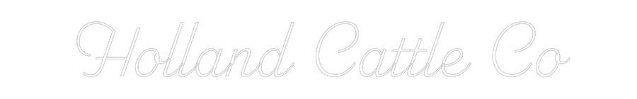 Custom Neon: Holland Cattl... - Image 2