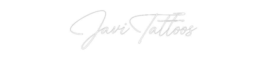 Custom Neon: JaviTattoos - Image 2