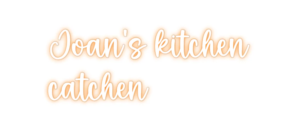 Custom Neon: Joan’s kitche... - Image 2