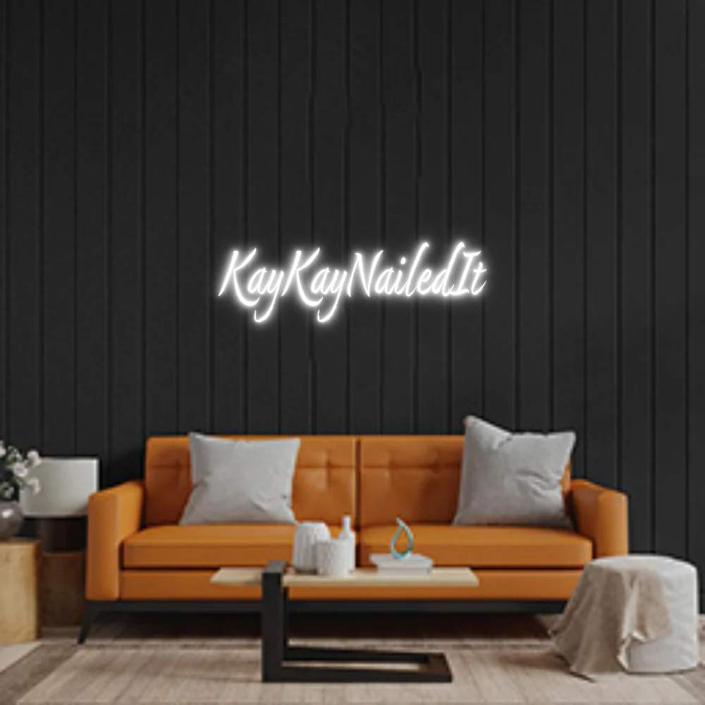 Custom Neon: KayKayNailedIt
