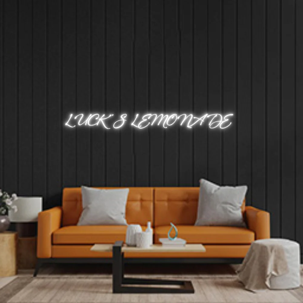 Custom Neon: LUCK’S LEMONA...