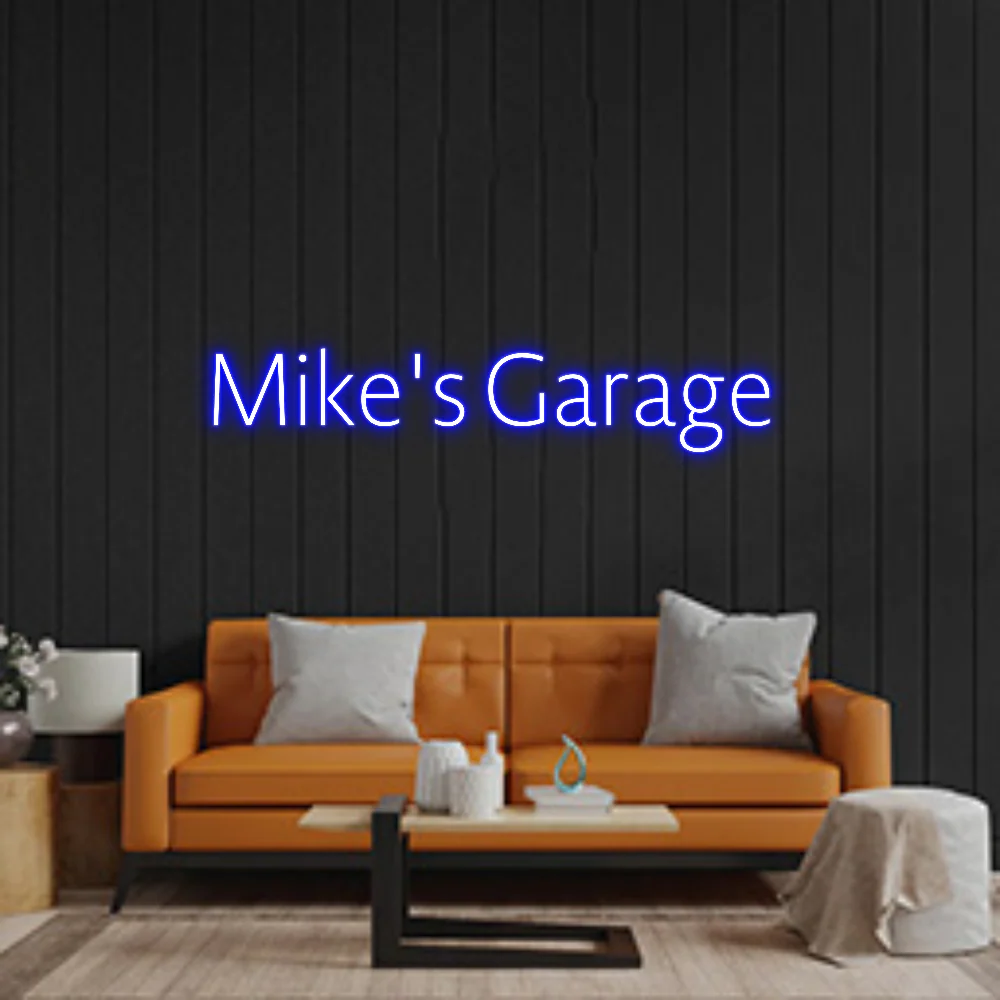 Custom Neon: Mike's Garage