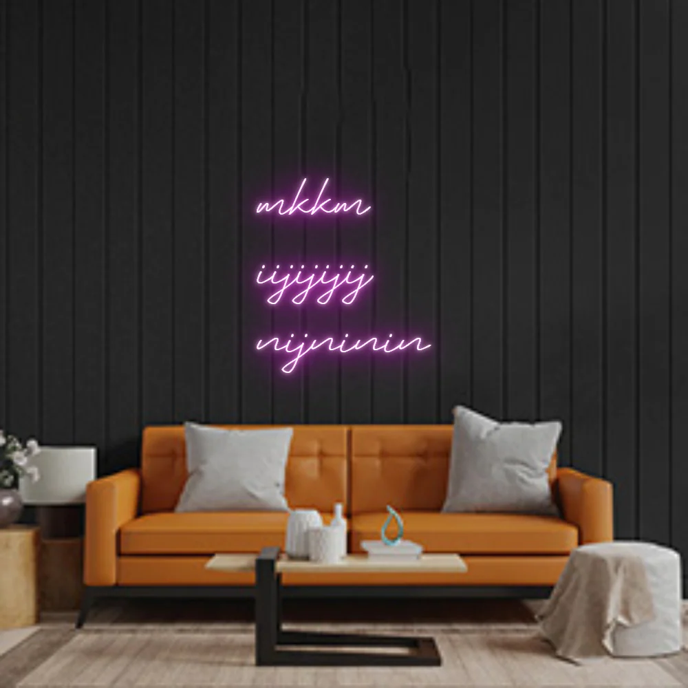 Custom Neon: mkkm
iijijij...