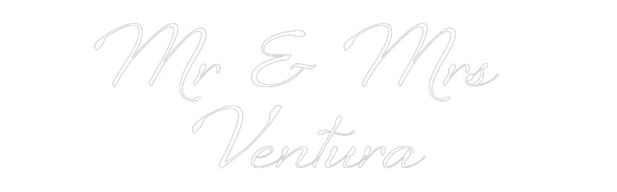 Custom Neon: Mr & Mrs 
Ve... - Image 2