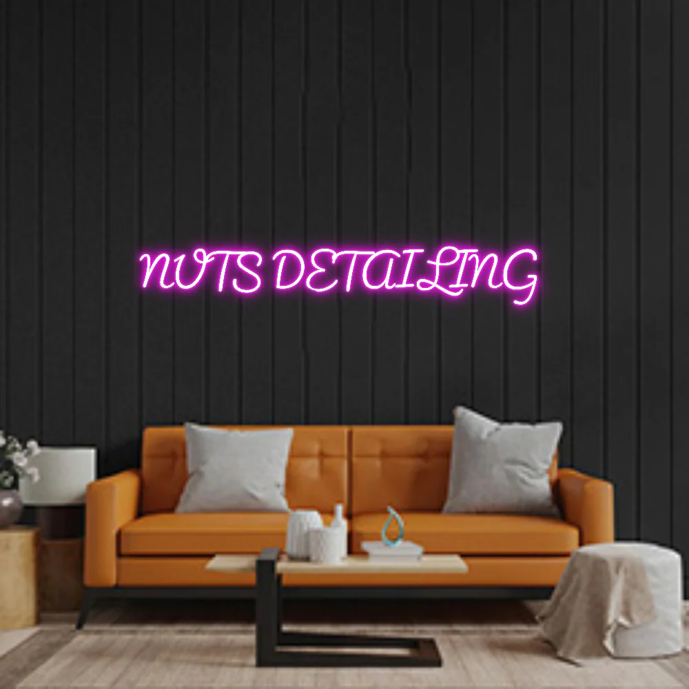 Custom Neon: NUTS DETAILING