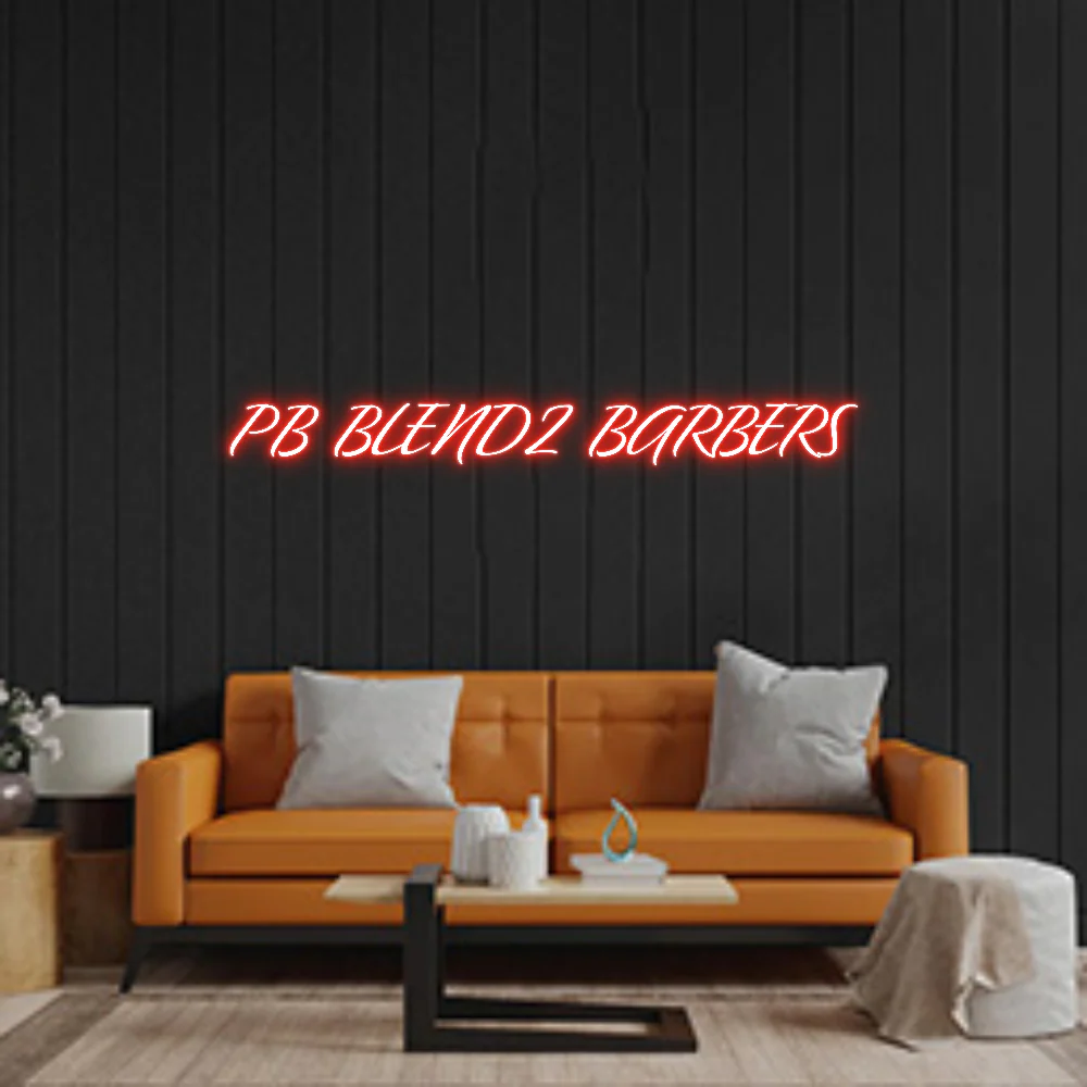 Custom Neon: PB BLENDZ BAR...