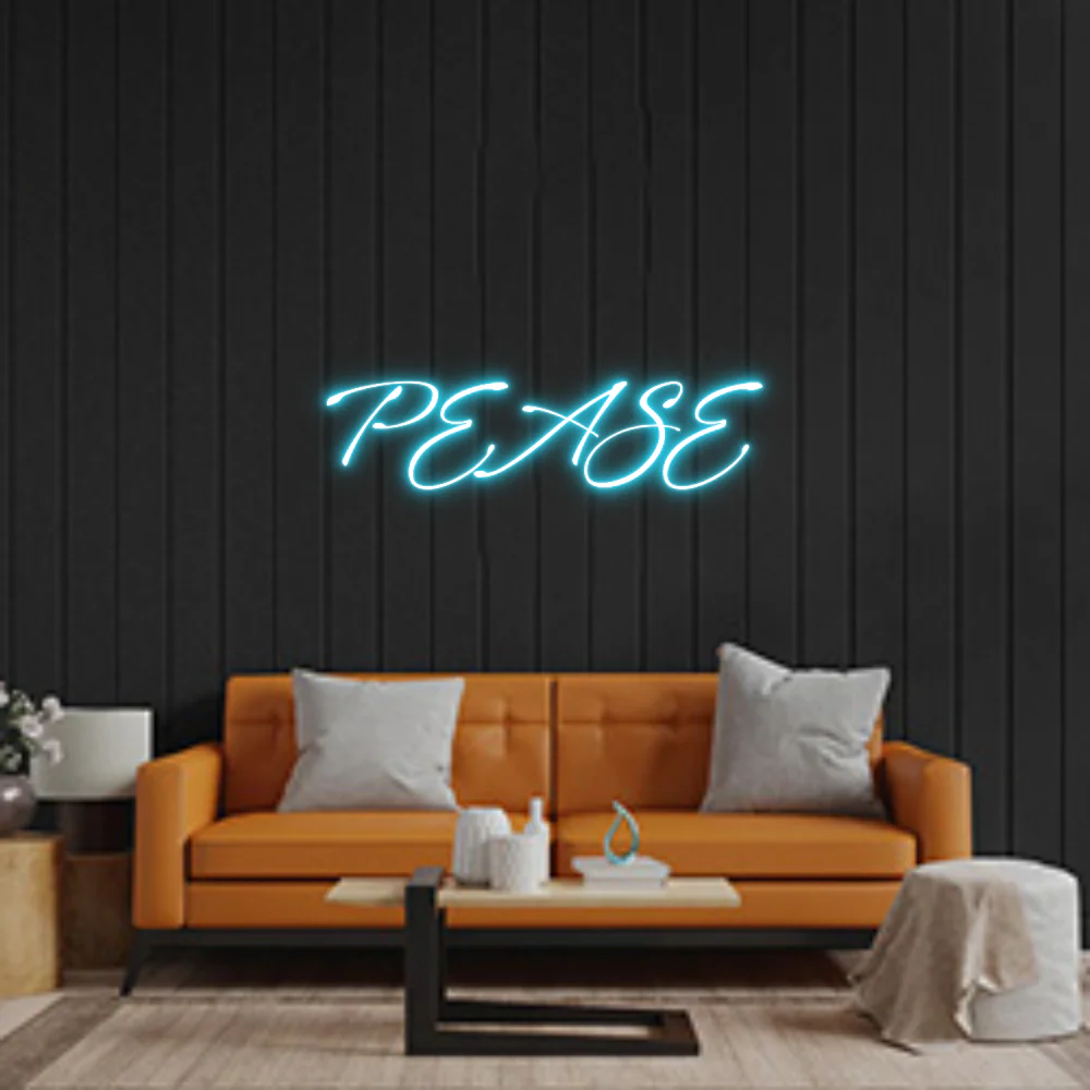 Custom Neon: PEASE