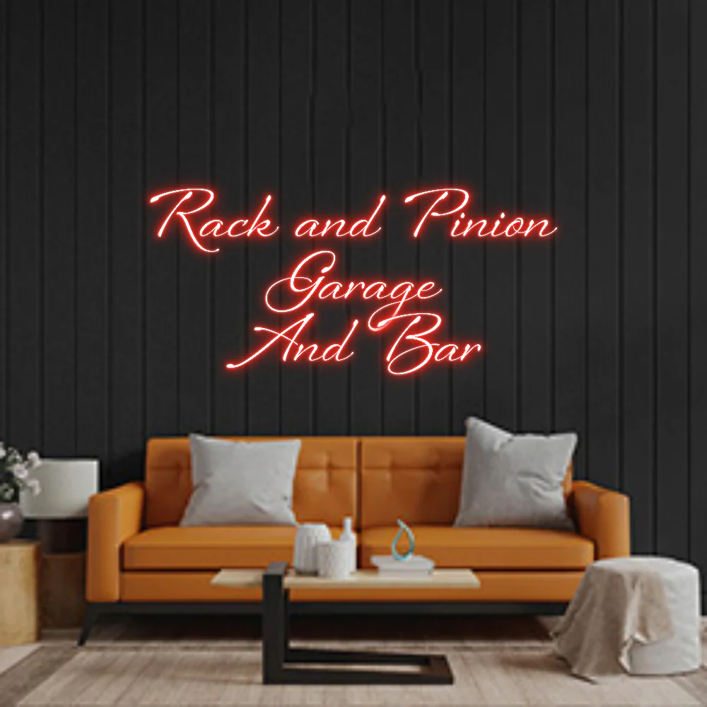 Custom Neon: Rack and Pini...