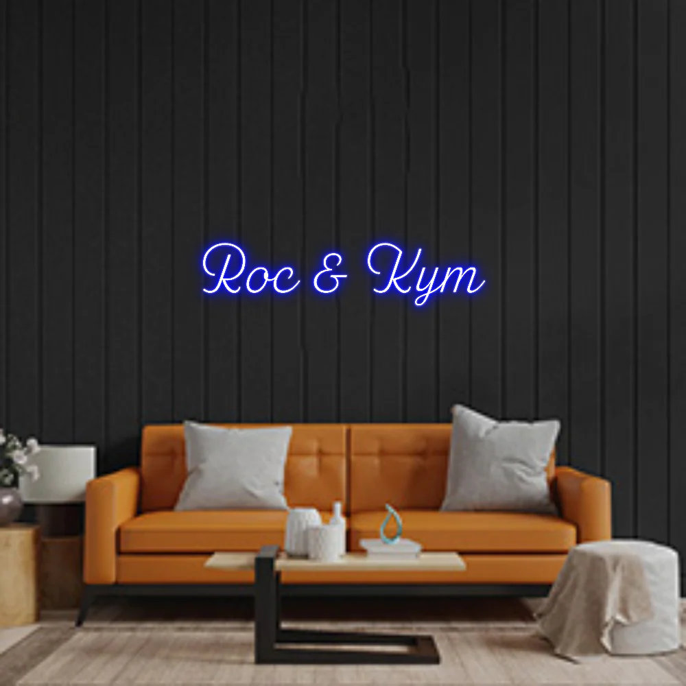 Custom Neon: Roc & Kym