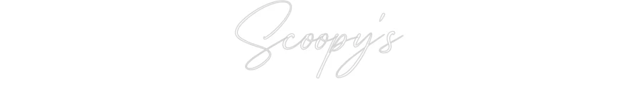 Custom Neon: Scoopy's - Image 2