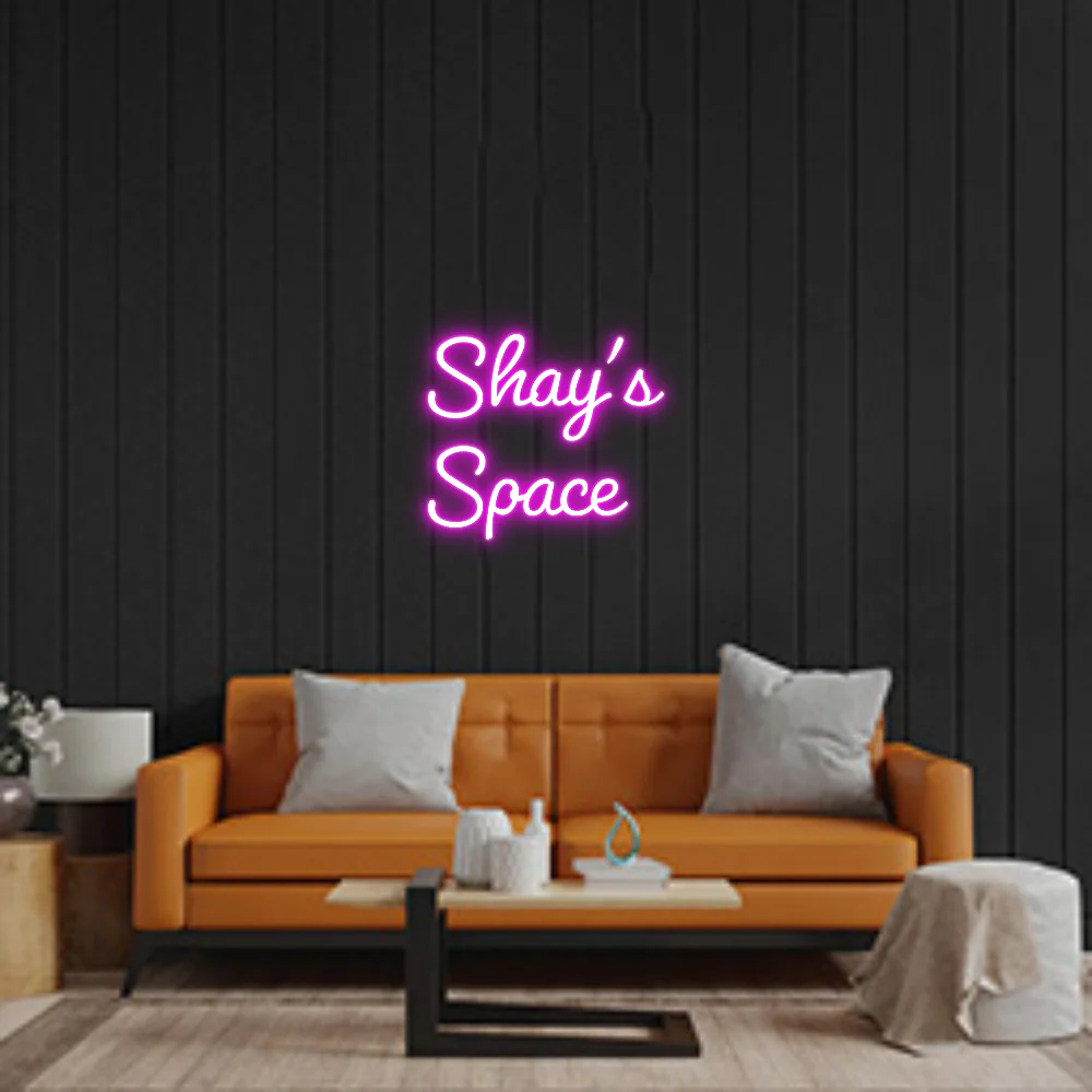 Custom Neon: Shay's
Space