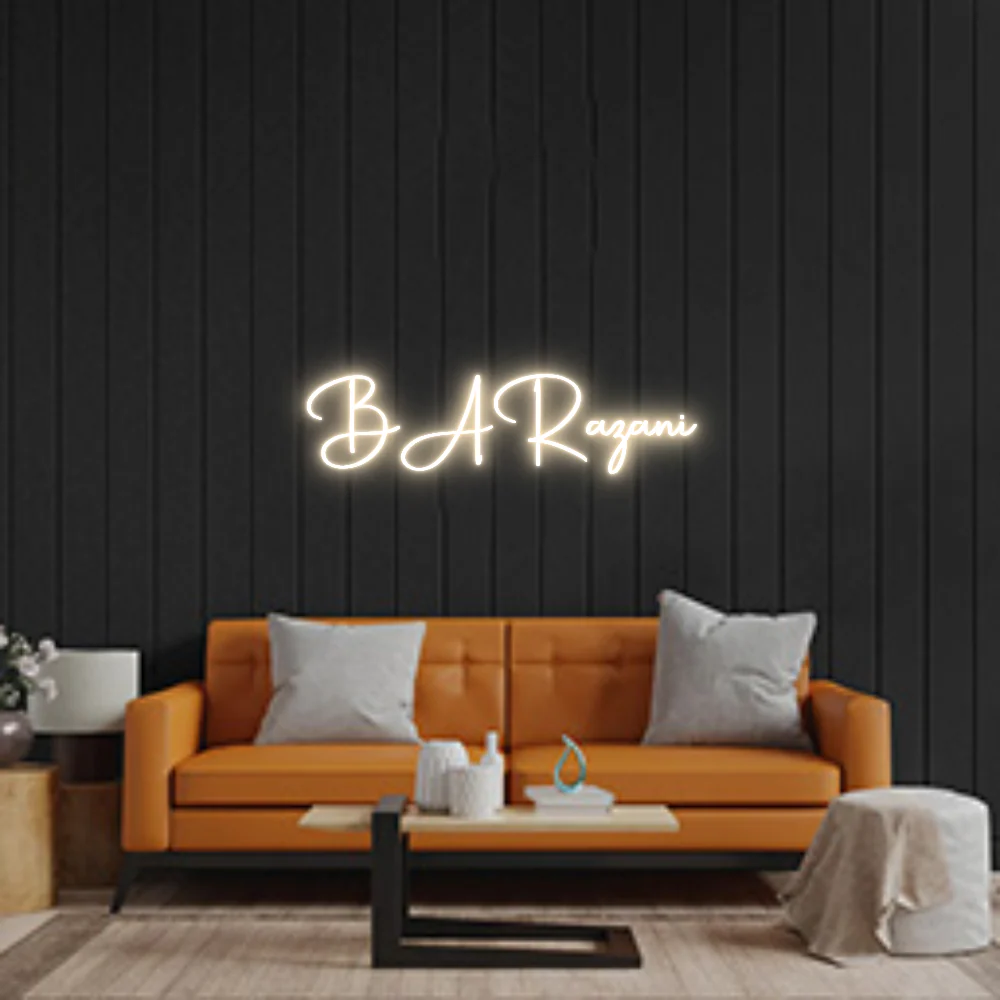 Custom Neon Sign: BARazani