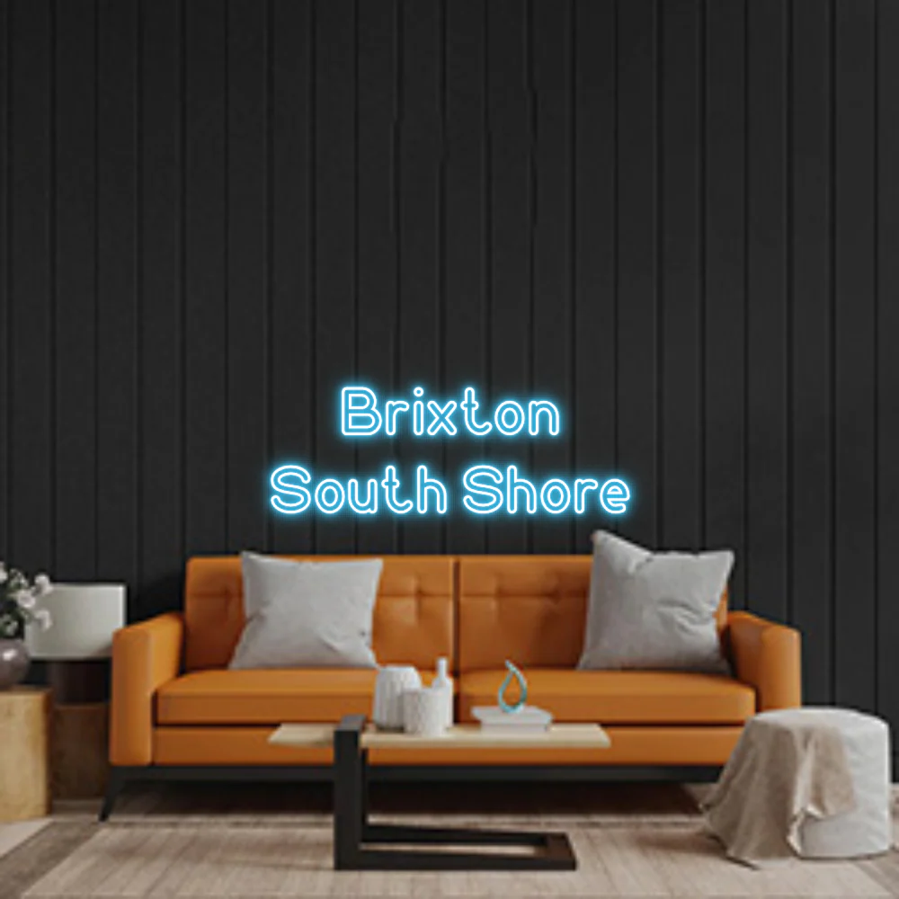 Custom Neon Sign: Brixton South S...