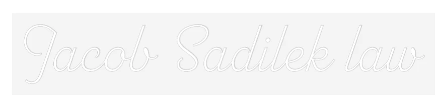 Custom Neon Sign: Jacob Sadilek l... - Image 2