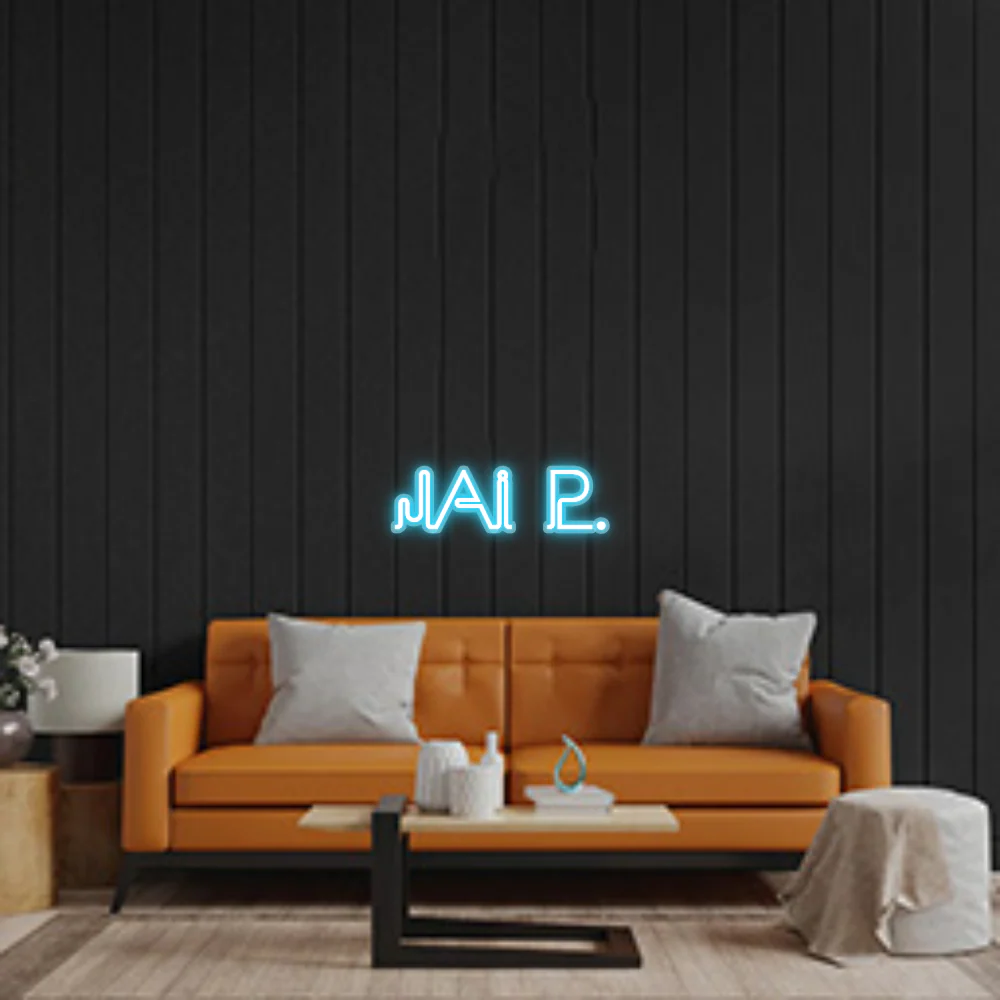 Custom Neon Sign: Jai P.