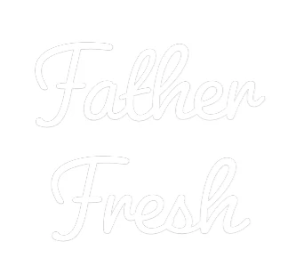 Custom Neon Sign: Father Fresh - Image 2