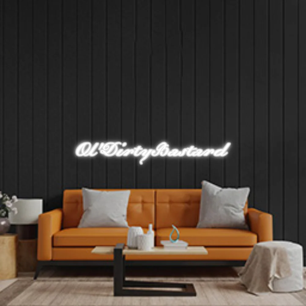 Custom Neon Sign: Ol'DirtyBastard