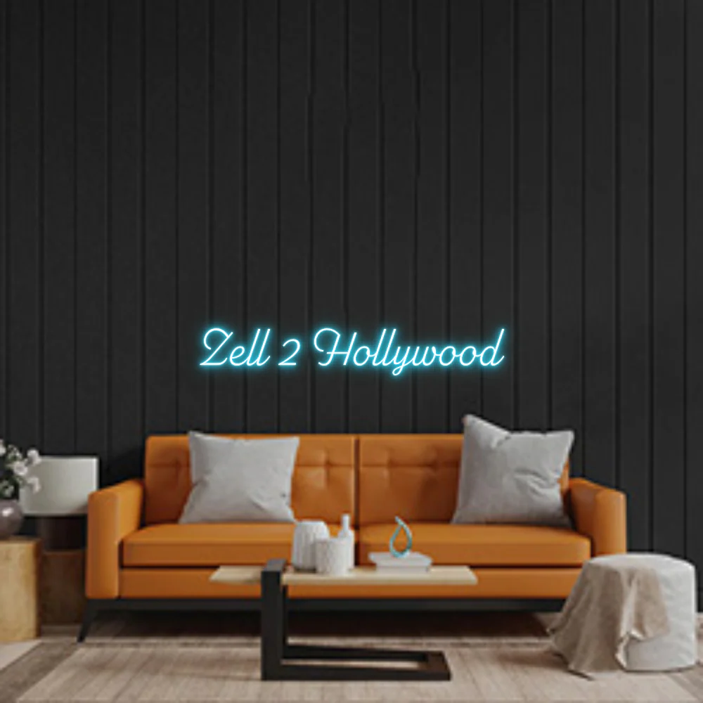 Custom Neon Sign: Zell 2 Hollywoo...