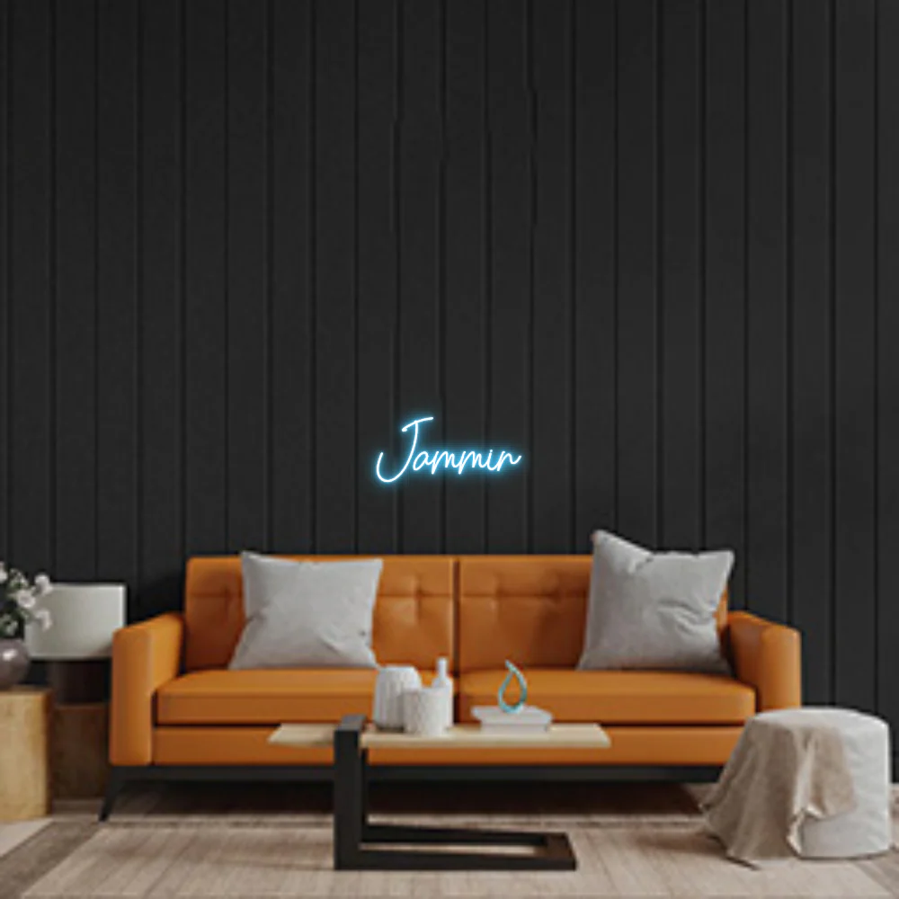 Custom Neon Sign: Jammin