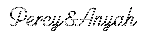 Custom Neon Sign: Percy&Anyah - Image 2