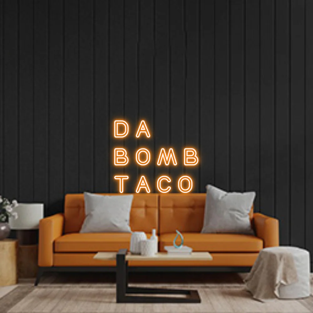 Custom Neon Sign: D A B O M B T A...