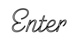 Custom Neon Sign: Enter - Image 2