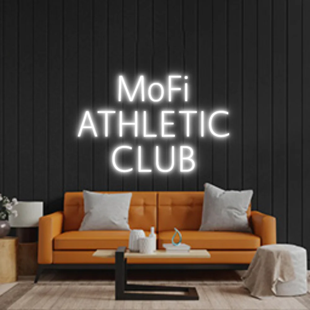 Custom Neon Sign: MoFi ATHLETIC C...