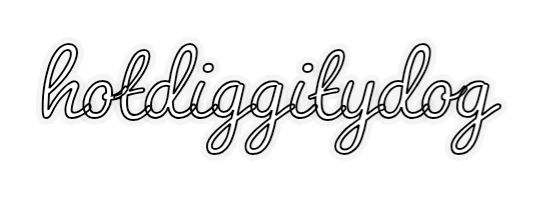 Custom Neon Sign: hotdiggitydog - Image 2