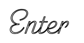 Custom Neon Sign: Enter - Image 2