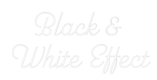 Custom Neon Sign: Black &
Whi... - Image 2