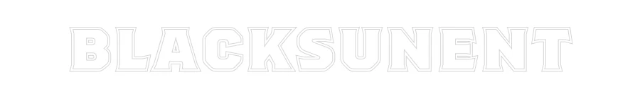 Custom Neon Sign: BLACKSUNENT - Image 2