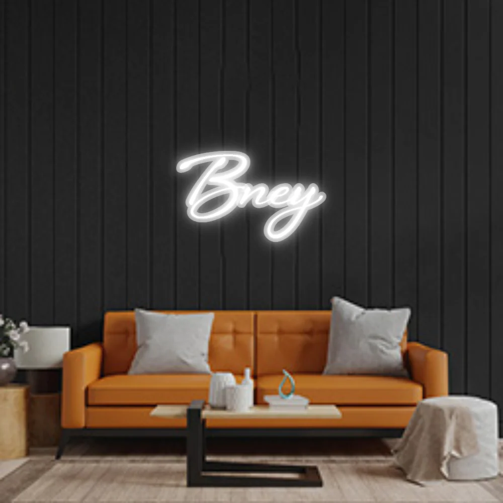 Custom Neon Sign: Bney