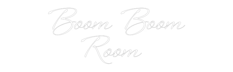 Custom Neon Sign: Boom Boom
  ... - Image 2