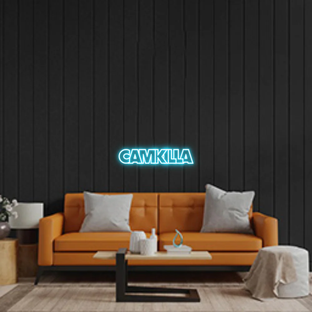 Custom Neon Sign: CAMKILLA