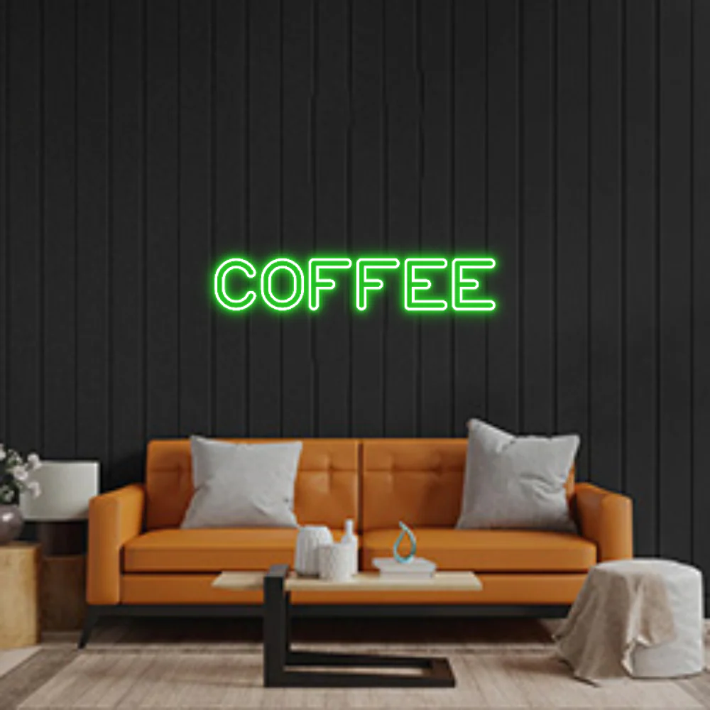 Custom Neon Sign: COFFEE