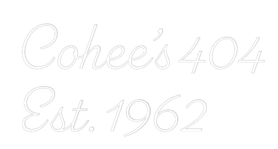 Custom Neon Sign: Cohee’s 404 Est... - Image 2